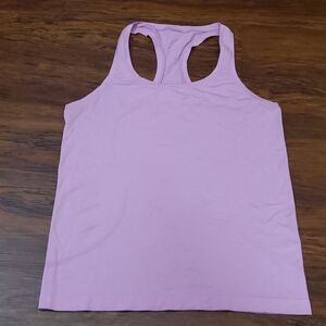 Lululemon Pink Swiftly Feminine Sleeveless Athleisure Racerback Tank Size 10